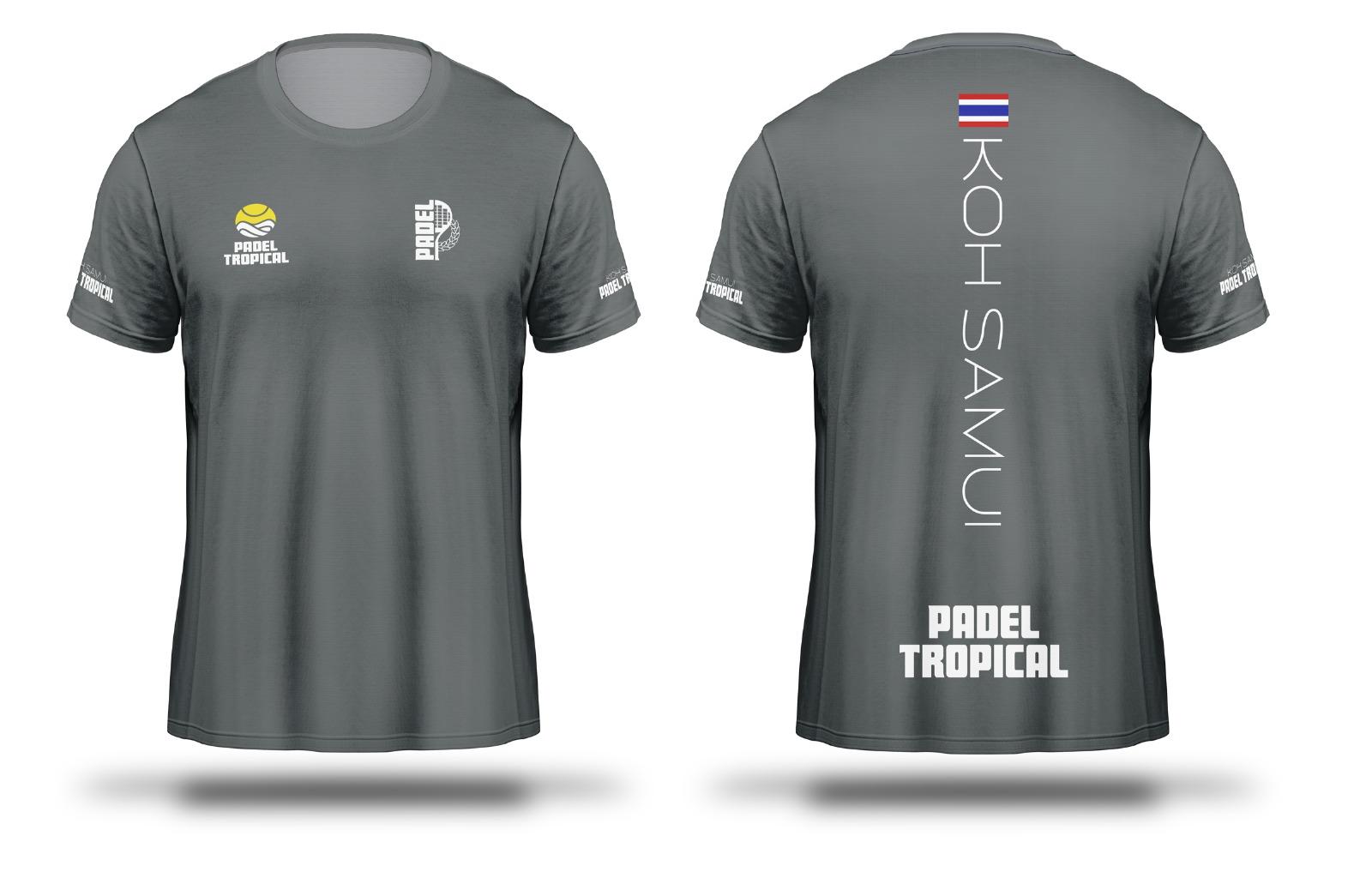 Stone Grey Jersey — Padel Tropical apparel