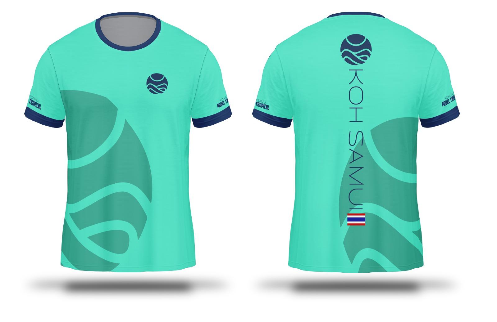 Mint Wave Jersey — Padel Tropical apparel
