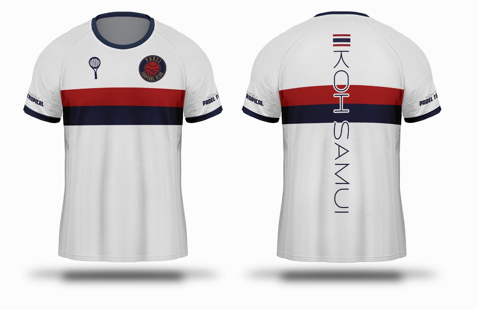 Retro Stripe Jersey — Padel Tropical apparel
