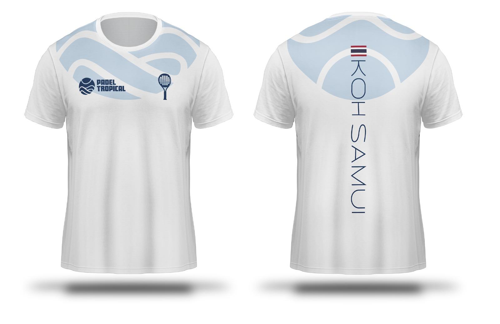 White Cloud Jersey — Padel Tropical apparel